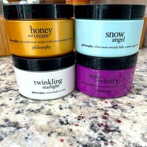 4 Philosophy creams - 4 oz sizes